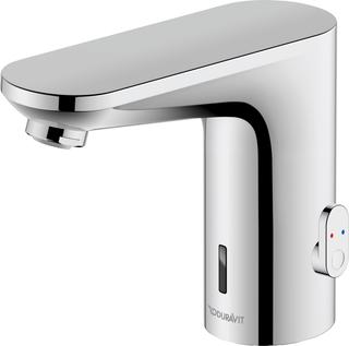 Duravit Infrarot-WT-Armatur Sensor 1 Netzt, Ausl. 122mm, Temp.-Reg., chr