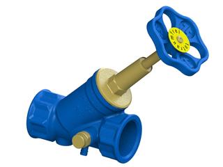 Schlösser Freistromventil Blue-tec 1511 DN 32, Rp 1 1/4, m Entl., steig. Spin.