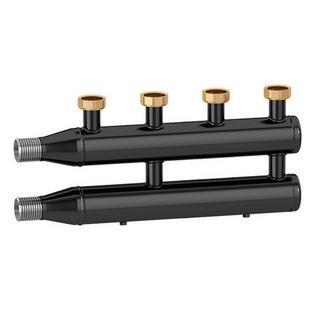 Caleffi Heizkreisverteiler Mittenabstand 125mm, 2 Abgänge