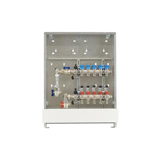 Strawa Anschlussstation FBH-18-V-WMZ-C69 Comfort, 10 Heizkreise, 875x760-890mm