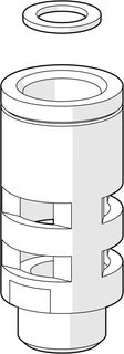 Hansa Rohrbelüfter DN 15
