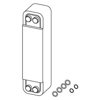Uponor Combi Port Gen WK 24-40, Stainless Steel, isolated