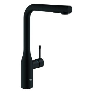 GROHE Spültischmischer Essence 1/2", herausz. Dua Brause, phantom black