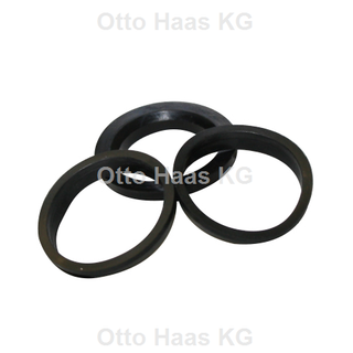 HAAS Dichtungssatz OHA für Waschtischsiphone DN 32, schwarz