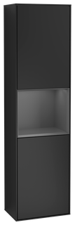 V&B Hochschrank Finion 41,8x151,6cm, r, Rg A m Lac, bla m Lac