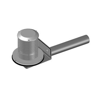 LORO X Ablauf Serie 89 210mm AH, DN 100, Umk-D + PVC-Dacha, Not