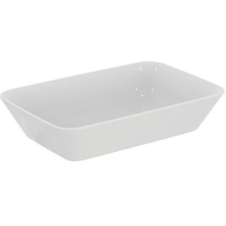 Ideal-Standard Aufsatzschale Connect Air 60 x 40 x 13,5 cm, ohne Hahnloch und Überlauf