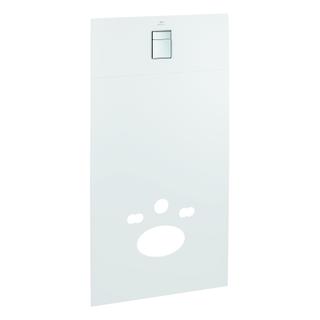 GROHE Glasplatte Skate Cosmopolitan mit Schallschutzset, moon white