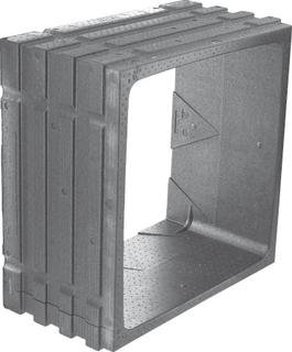BOSCH Wanddurchführung WDU 900, 420x1000x1000, 15kg, f Luftkan.
