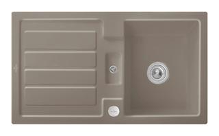 V&B Spüle Flavia 50 m Abl.garn, rd m Exzenter, timber C-plus