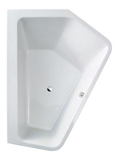 Duravit Fünfeck-Badewanne Paiova 5 177x130x44cm, Ecke rechts, weiß