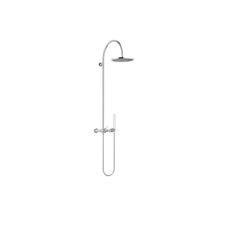 Dornbracht Duschgarnitur VAIA Showerpipe m Br.-2-Hd.-M., Ausl. Standbr. 450mm, ch