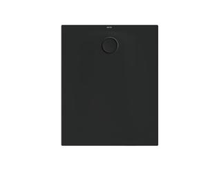 Duschwanne BetteUltra Space 4014 100x80x1,5cm, Mini-Wannenträger, schwarz