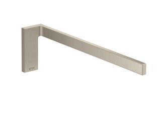 hansgrohe HTH Axor Uni. Rectangular 380mm, feststehend, brushed nickel