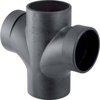 Geberit Bogenabzweig Silent db20 DN 100, 2-fa., 88,5Grad, mit Innenradius