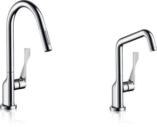 hansgrohe SPT-EHM 260 Axor Citterio mit Schwenkauslauf, brushed bronze