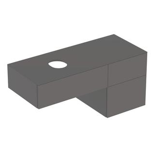 Geberit Waschtisch-Unterschrank VariForm 120 x 55 x 51 cm, mit 3 Schubladen, für Aufsatzwaschtisch