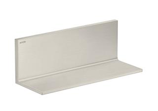 hansgrohe Abl. Axor Uni. Rectangular 300mm, Wandmontage, Edelstahl Finish