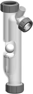ATEC Siphon 245mm, tr, m i Rückschlagk, unverlierbar