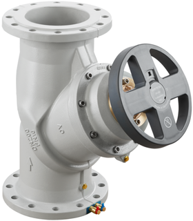 Oventrop Strv. Hydrocontrol MFC DN 300, PN 16, integr. Meßbl., Grauguss
