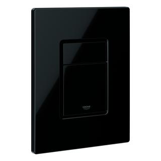 GROHE Abdeckplatte Skate Cosmopolitan senkr. u. wa. Montage, glossy black