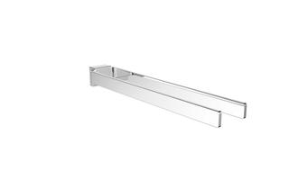 EMCO Handtuchhalter Cue 431mm, 2-armig, chrom, starr