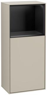 V&B Seitenschrank Wandbeleuchtung Finion 41,8x93,6cm, li, Reg ob bla m, sa m Lac