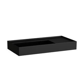 Laufen Waschtisch KARTELL 90x46cm, Ab re, o. ÜL, o. Hahnl., sw ma