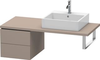 Duravit Unterschrank L-Cube 42x54,7cm, bas. ma, f Kons, 2 Schub.