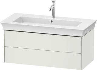 Duravit WT-Unterschrank White Tulip 98,4x45,8cm, we s-matt, 2 Schubk., wandh