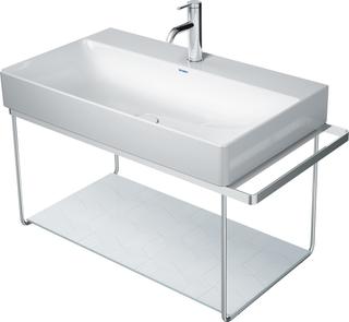 Duravit Metallkonsole DuraSquare 86,5x45cm, wandhängend, chrom