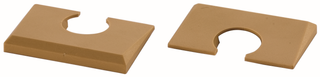 Flamco Abdeckrosette SL 12mm, Kunststoff, grau