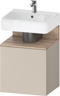 Duravit Waschtisch-Unterschrank Qatego 49x42x64,5cm, 1 T, T r, E Marmo/tau matt