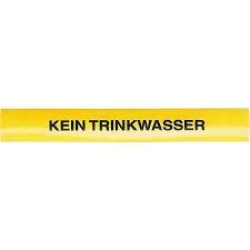 Zehnder-Pumpen Trassenband 10 m Rolle, "Kein Trinkwasser"