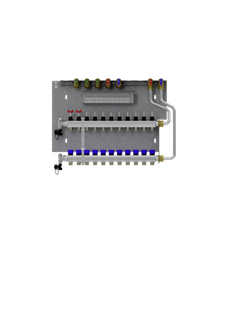 STIEBEL Heizkreisverteiler HKV11, für 11 Heizkreise
