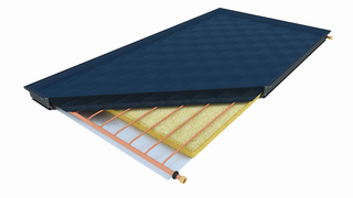 CitrinSolar Flachkollektor CS 255 1964x1025x80mm, 2,01 qm, anthr. eloxiert