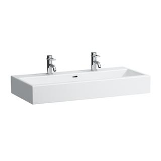 Laufen Waschtisch LIVING CITY 100x46cm, US gs, m ÜL, 1 Hahnl., we.