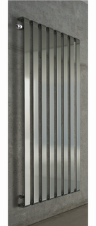 Bemm Designer-Heizkörper Step V vertikal, 1800x670mm, hellelfenbein