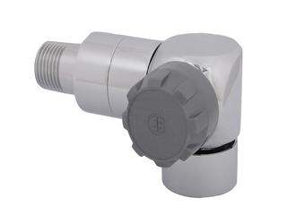 Schlösser Winkel-THM-Vtl Style-Tec 3610 DN 15, 1/2", re, Schutzk. grau, reinweiß