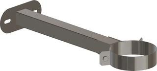 AT Wandabstandhalter DN80/125, 50-360mm Edelstahl V4A