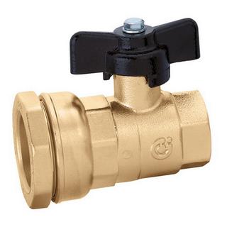 Caleffi Verschraubung d 32mmx3/4" IG, MS, m KH, f PE-Kst.-Rohr