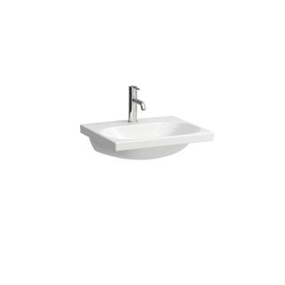 Laufen Waschtisch LUA 55x46cm, ubf., o. ÜL, m 1 Hahnl., beige