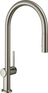 hansgrohe SPT-EHM 210 Talis M54 m Ausziehbr., 2jet, sBox, Edelst.-Optik
