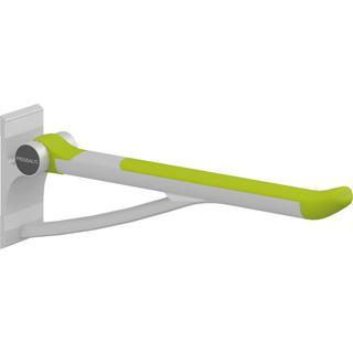 PLUS Stützklappgriff m. Dä. 700mm zur Festmontage. Limonengrün