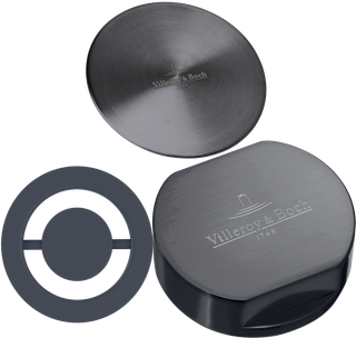 V&B Zubehörset rund, anthracite