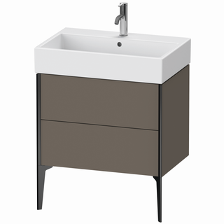 Duravit Waschtisch-Unterschrank XViu 68,4x45,4x49,3cm, f G m, 2 Ausz., sw m