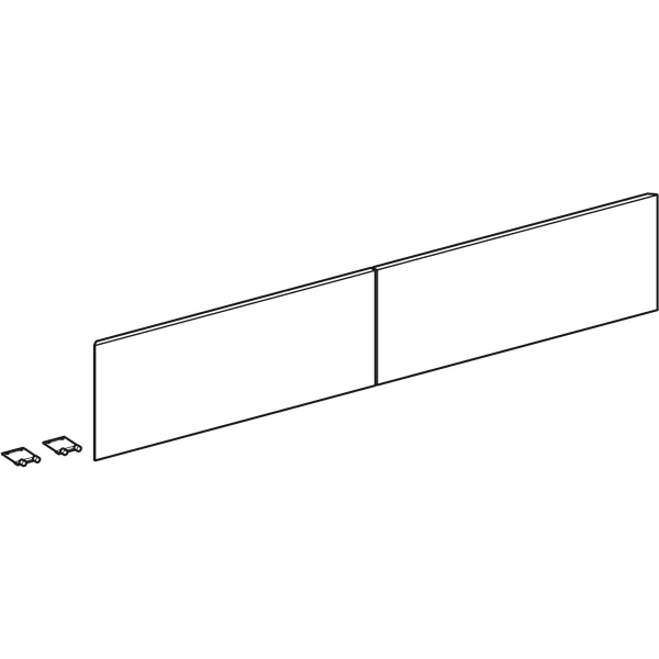 Artikelbild 2 des Artikels „GE Set Schubl.-Frt für ONE US, 2 Schubl. für WT B:135cm, greige “