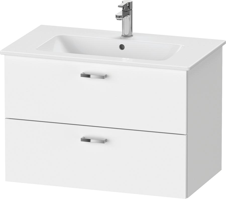 Artikelbild 2 des Artikels „Duravit Waschtisch-Unterschrank XBase 80x47,5cm, Ei Nat, 2 Schubk., wandh 80 x 47,5 cm | Eiche natur“