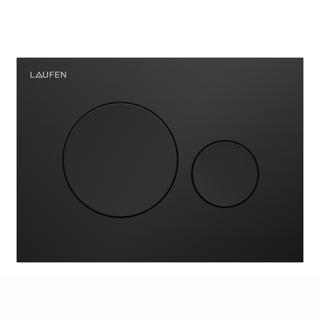 Laufen WC-Betätigungsplatte Moon INEO 2-Mengen-Spülung, schwarz matt