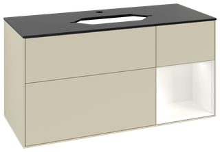 V&B WT-Unterschrank Wandbel. Finion 120cm, Pl b m, Rg r w m Lac, si Gr m Lac